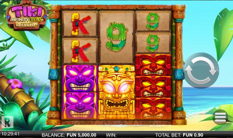 Tiki Infinity Reels Megaways