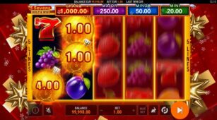 5 Sevens: Hold And Win Christmas demo play free 2