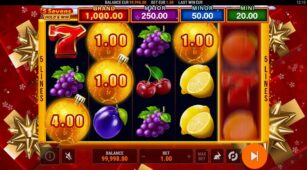 5 Sevens: Hold And Win Christmas demo play free 3